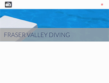 Tablet Screenshot of fvdiving.com